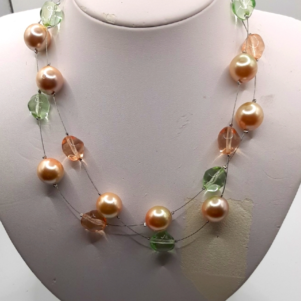 Top Frog Multi-Colored Necklace